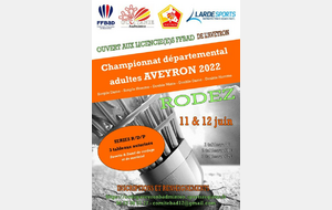 Convocations Championnat Aveyron 2022